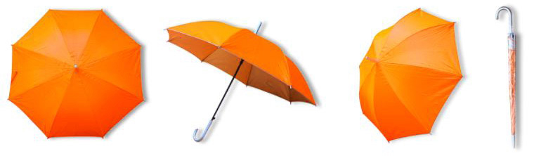 ขายส่งร่มสีส้ม